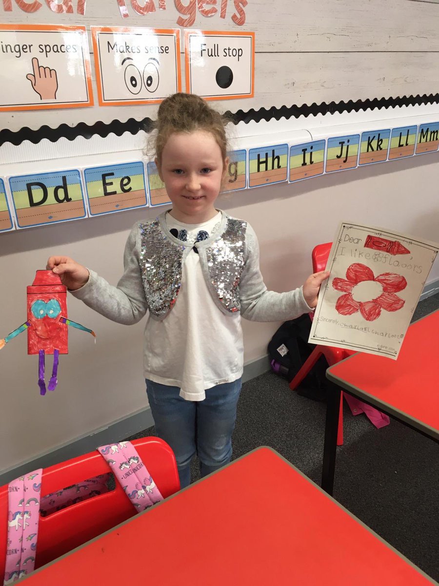 GerardineSt's tweet photo. The Day the Crayons Quit in P1 and P2.  @GerardineSt @HythehillPS @StGerardinePS @StewartMcLauch2 @VCrossHoSCD @EducationMoray https://t.co/rzqzHivrNy