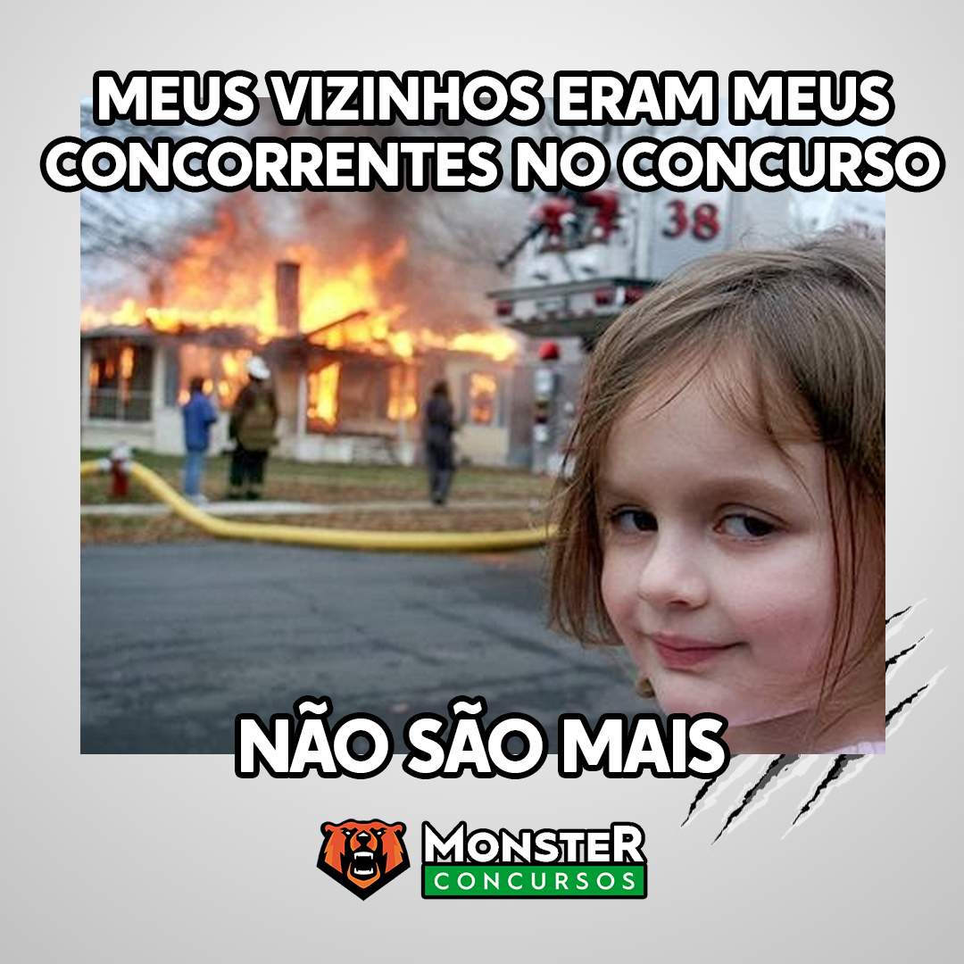 Monster Concursos - Diz aí concurseiro 🤣🤣 como ? . Bora mudar de vida! .  . . . . #concurso #monsterconcursos #memes #segundafeira #estudos #pmmg  #policia