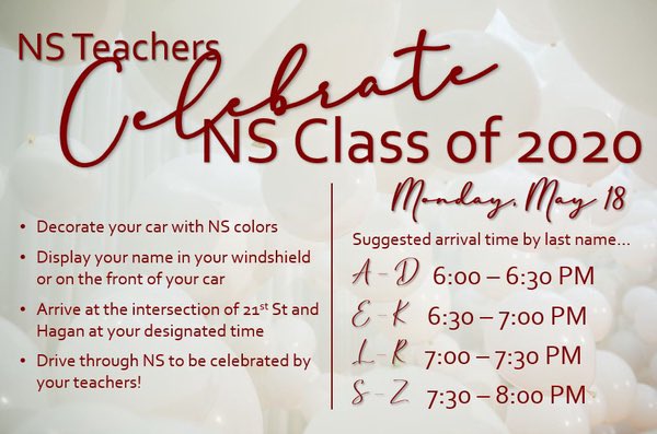 steers2020's tweet photo. 🎉🎉 lets celebrate one more time with our teachers https://t.co/Rcf9QOSwjc
