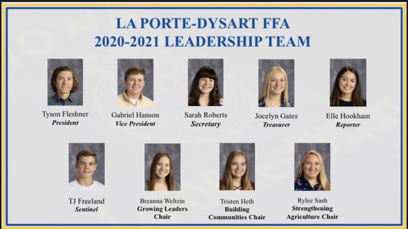La Porte-Dysart FFA tweet media