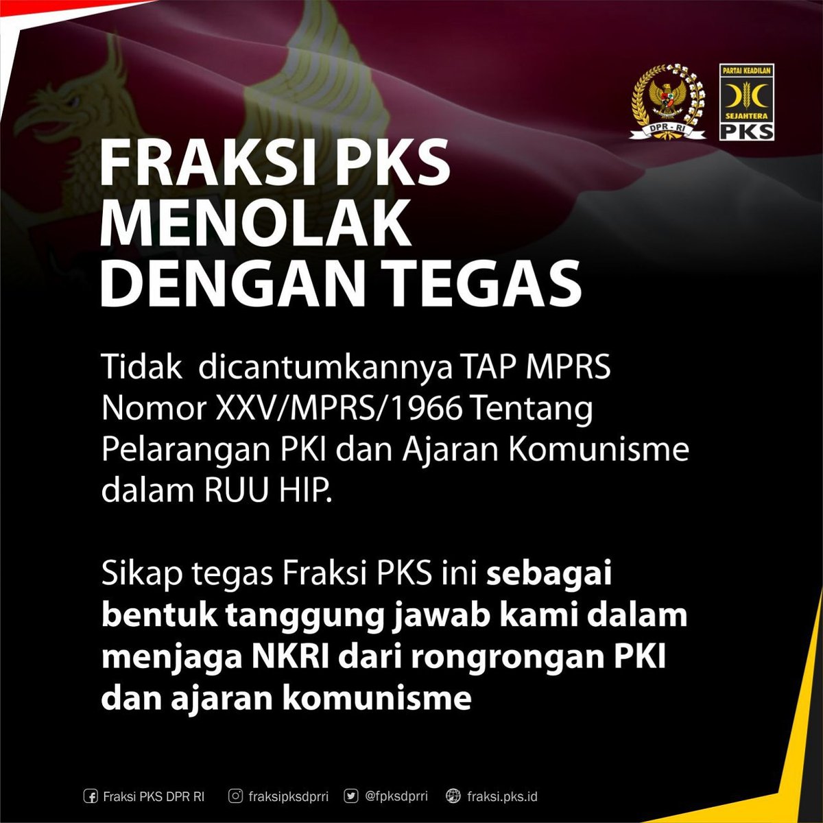 MardaniAliSera's tweet photo. Ayo Bro Sis, Sadulur, Sedulur, Sederek, Duluran, Baraya, Uni Uda, misanan, saudara2 semua.

Yuk kawal. Yuk bangun...
Jangan Abaikan Bahaya Laten Komunis yang pernah makar mengancam Pancasila 🙏 https://t.co/RjOUEtPDQA