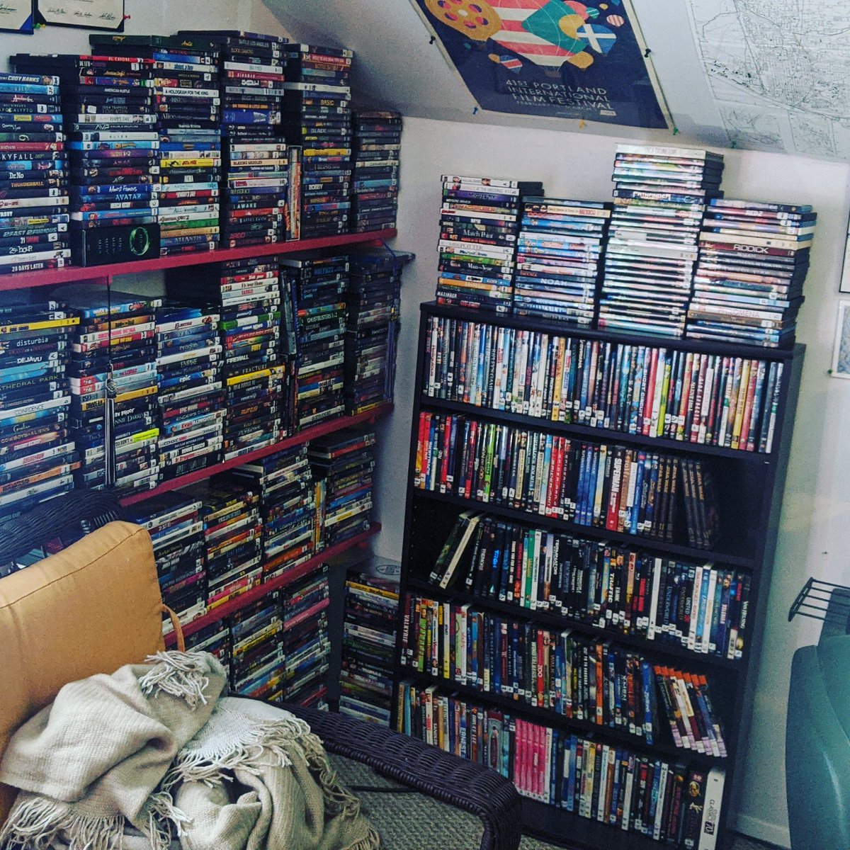 methos3h's tweet photo. All 1154 of my #films at least the #physicalcollection
#dvd #Bluray #lazerdisk #vhs #movies #criterioncollection #foreign #independent #artcinema #moviecollector #collection #filmstudentlife #Filmstudent #filmmakerslife #filmmaker #pacificnorthwest #localartist #filmscholarship https://t.co/ZVRrQzYvJi