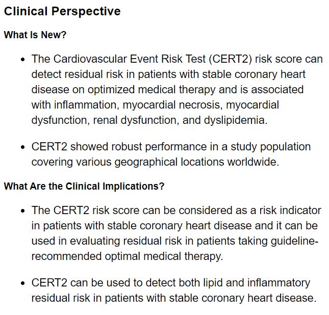 Risk score based on #ceramides and phospholipids predicts #cardiovascular events in coronary heart disease patients. @ZoraBioS <a href="/mikahilvo/">Mika Hilvo</a>  ow.ly/pIDO30qFIaU #AHAJournals