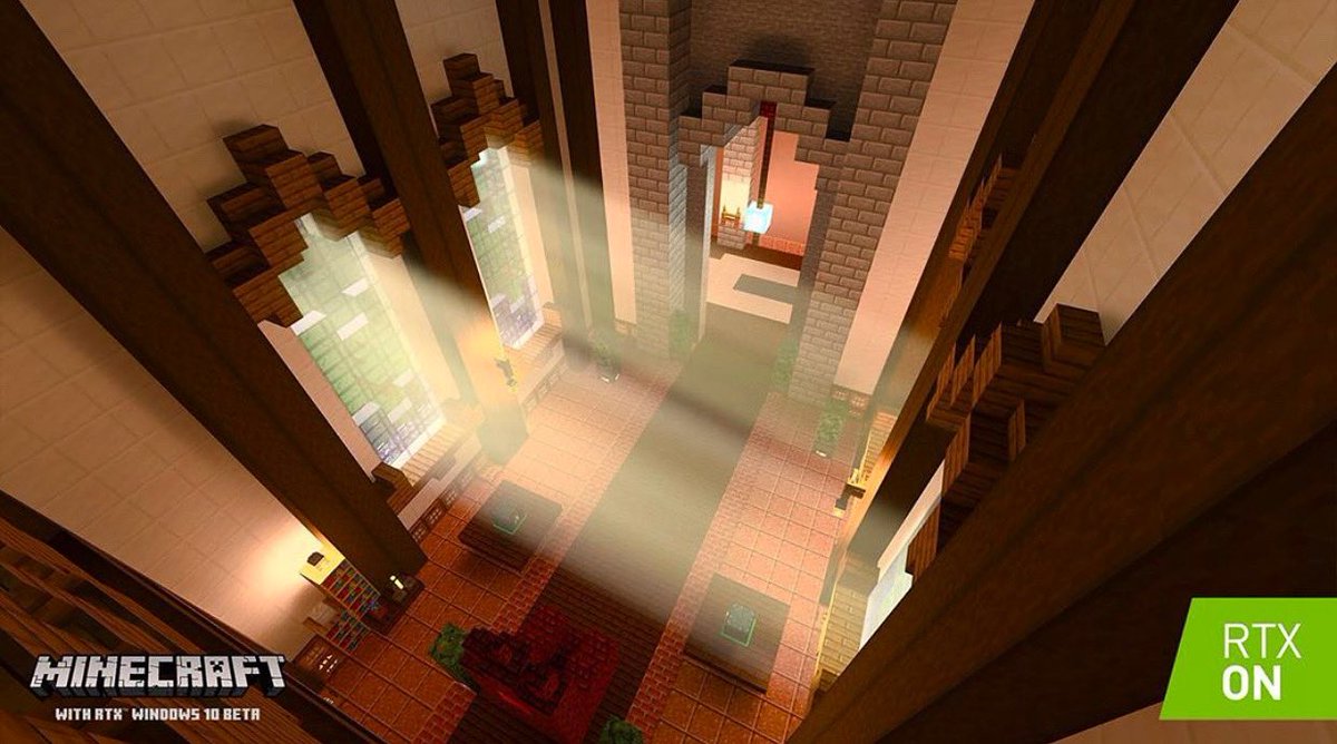 Viva um mundo completamente novo em #Minecraft com #RTXOn 
#evga #evgabrasil #evgaitalia #evgalatam #nvidia #nvidiageforce #gamer #pcgaming