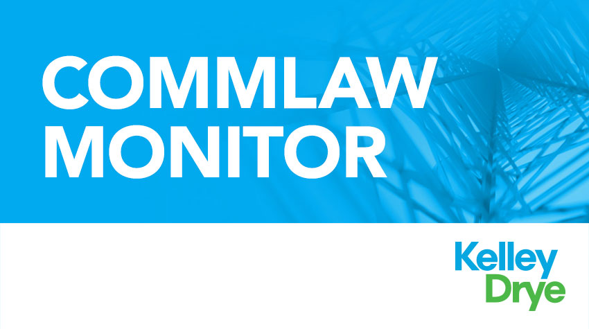 KelleyDrye's tweet photo. During the upcoming May meeting, the #FCC plans to consider two spectrum related items designed to further expand #wireless #broadband opportunities. The #Kelley Drye #CommLaw team takes a look at the proposed agenda.
https://t.co/vdvyoNCfG8 https://t.co/m9Xjchka3C