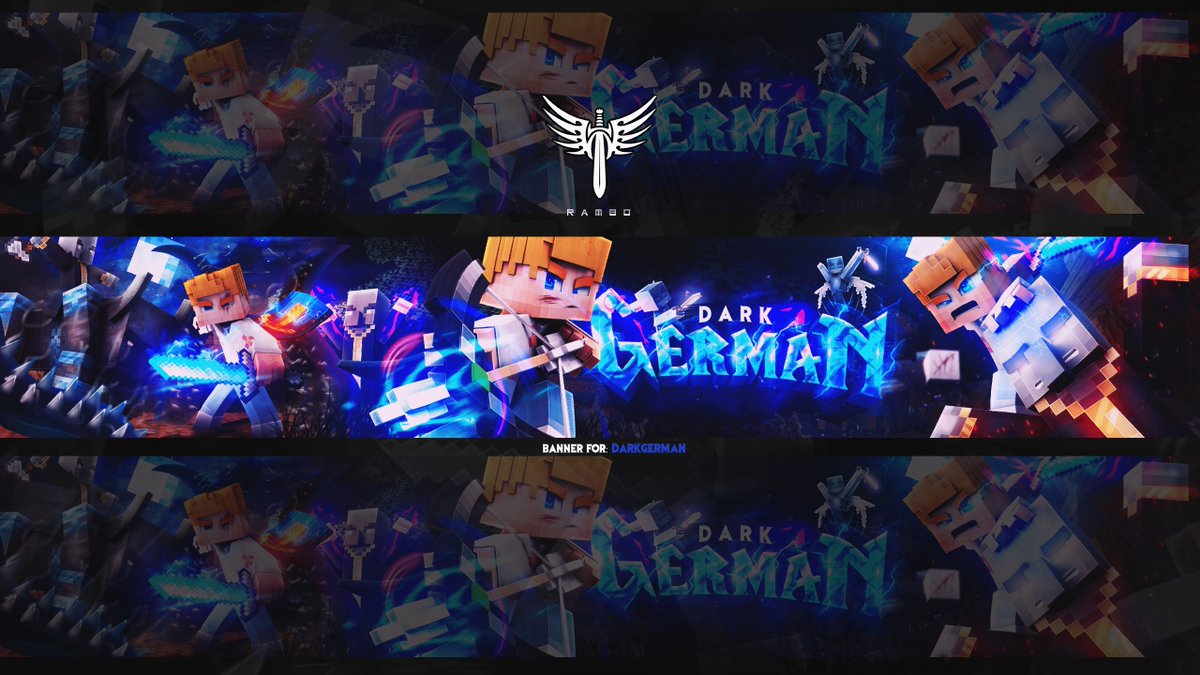 ItsRamboD's tweet photo. ~Minecraft Banner //»@_DarkGerman_«~

»My portfolio: https://t.co/E6SVVRHQ3J 
Support and FeedBack is appreciated!. 🌿 https://t.co/g63WvVBMCP