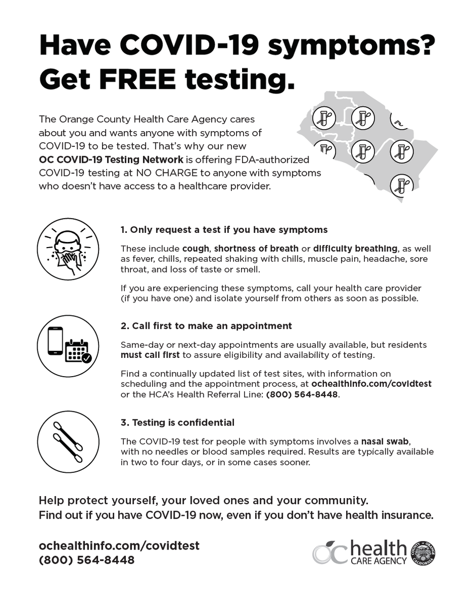 OC Health Care Agency tweet media