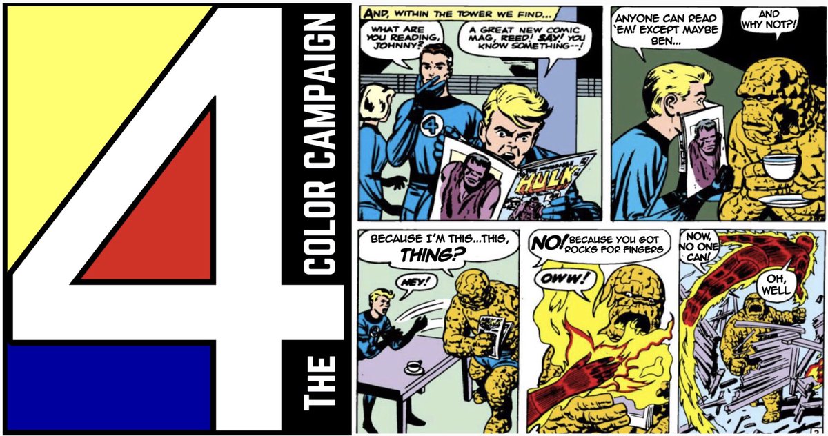 ArguingWMyself's tweet photo. Anyone and any THING can read comicbooks. #The4ColorCampaign #readingisfundamental #comicbooks #readmorecomicbooks #comicstrip #readingishot #readingrocks https://t.co/dJghlCqxZw