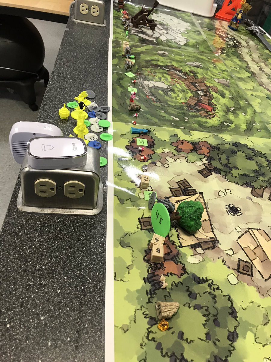 Nearly everyone who sets foot in my classroom asks if the students take lose or mess with my battle board.  I sadly cleaned it up today and the answer is no, they really respect the effort it takes to make their learning fun. Every single piece accounted for. #gamemyclass #xplap