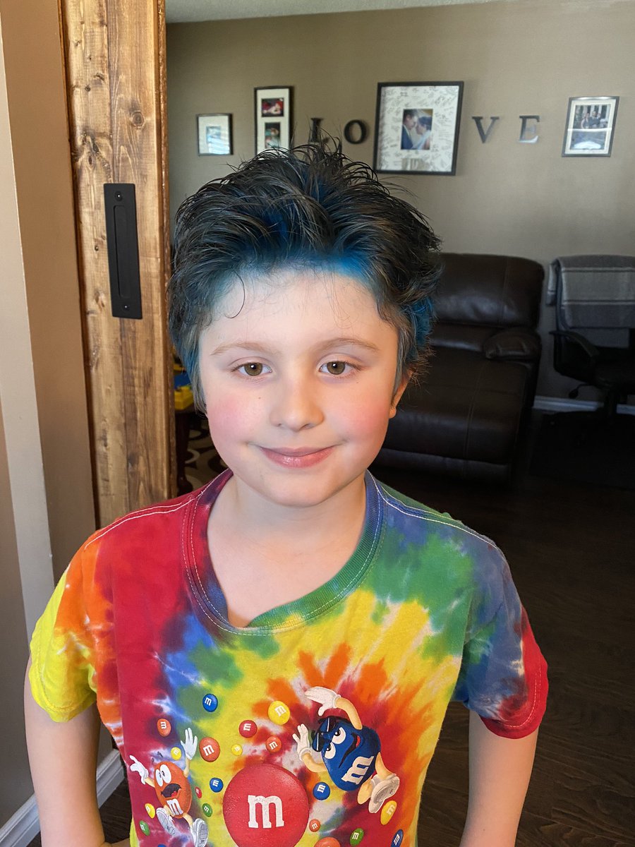 Linda_Chaves's tweet photo. #DefenderFamilyContest #NewDoNewYou Colton decided to go Blue! @StPeterCES @Eli_JamesHunt https://t.co/W9JGZymEbm