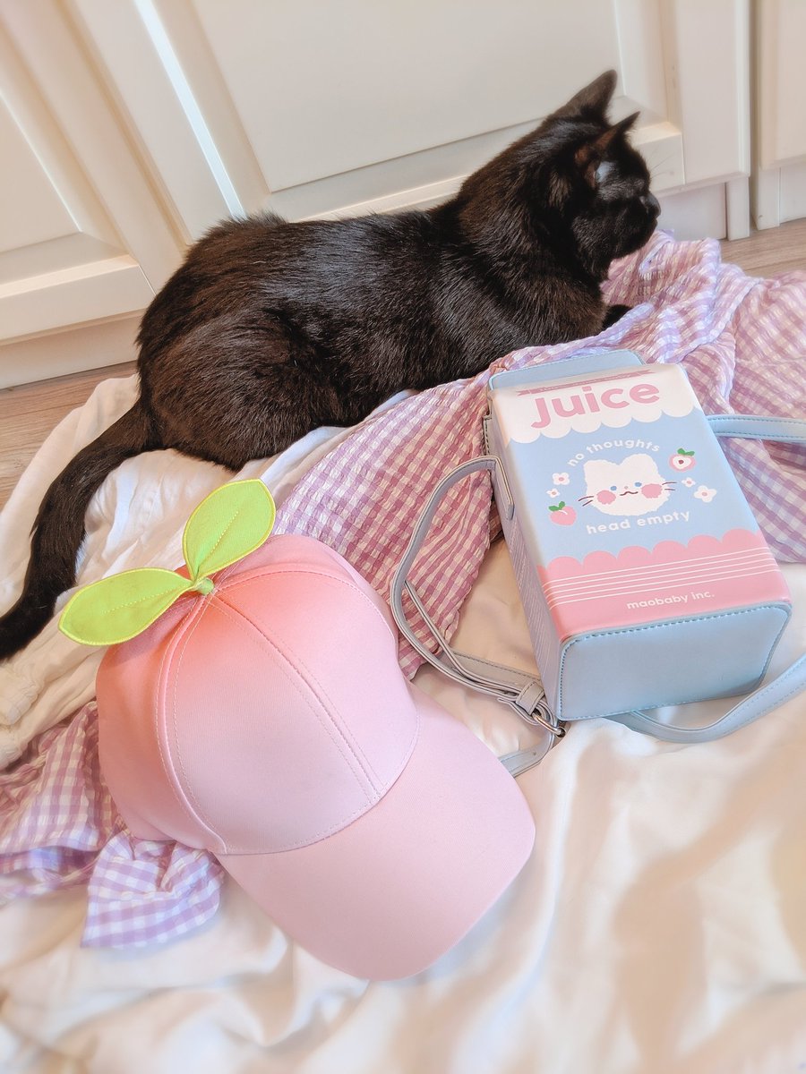maobabie's tweet photo. new product photos soon! 💕

happy to report that the juicebox purse fits a Nintendo switch (with joycons off) https://t.co/dnH6OSvL6p