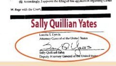 CovPepe19's tweet image. #Yates
#FISAWarrant Signature