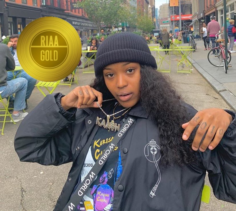 “Love Songs” by DFW R&amp;B artist Kaash Paige is officially GOLD! 📀