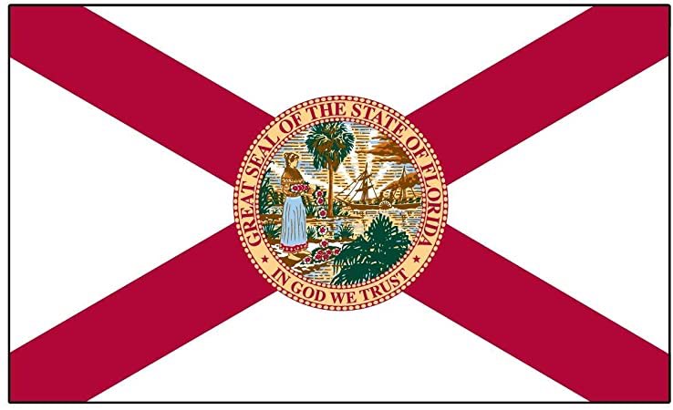 20. Florida put a big red x over it’s seal