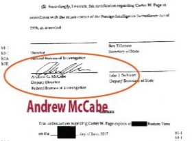 CovPepe19's tweet image. #McCabe
#FISAWarrant Signature