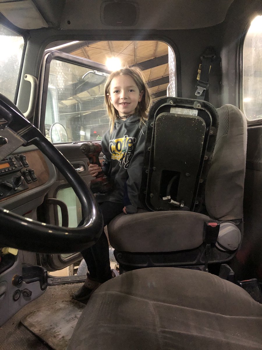 Had a sprayer partner yesterday and shop helper today.