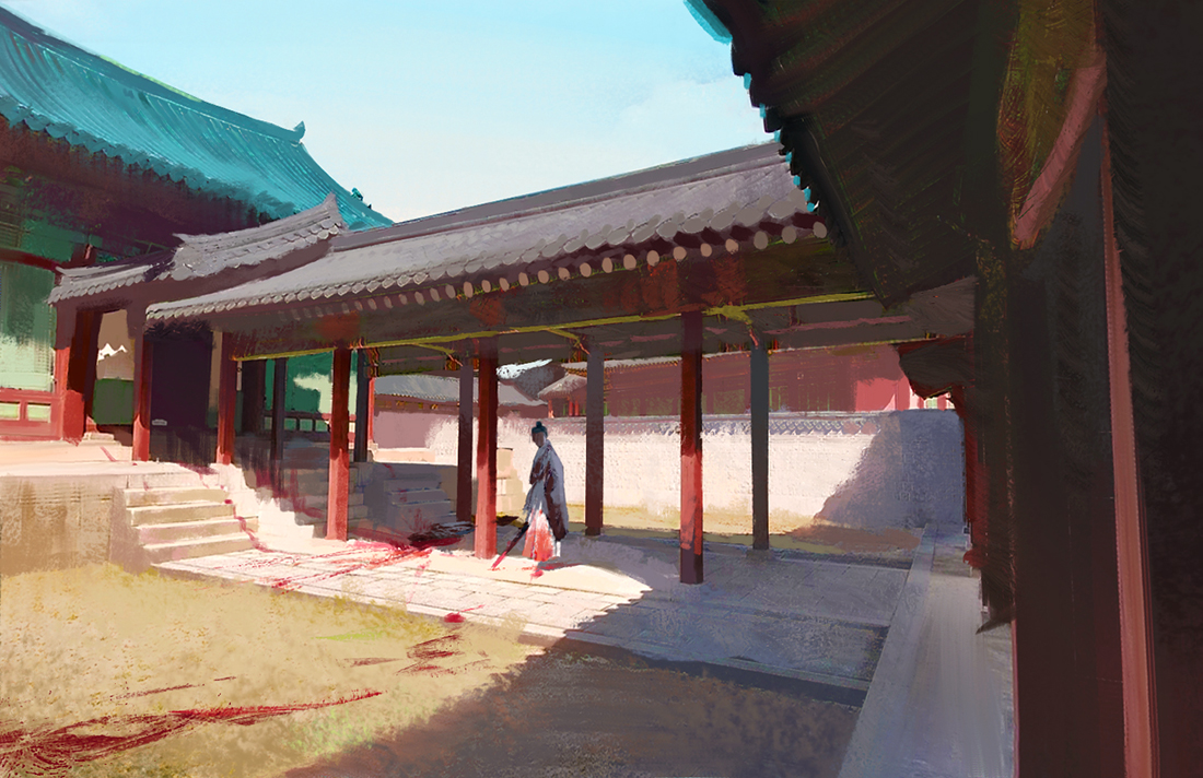 pix_bun's tweet photo. Kingdom, the journey to Hanyang #MaySketchADay https://t.co/lHNCaFVSLR