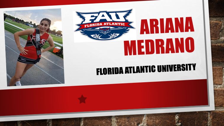 PalmBayMagnetHS's tweet photo. Huge congrats to Ariana as she heads off to Florida Atlantic University @FloridaAtlantic Dont forget your PBMHS roots!  #PiratePride #2020PirateGrad https://t.co/qhpdXKXzkz