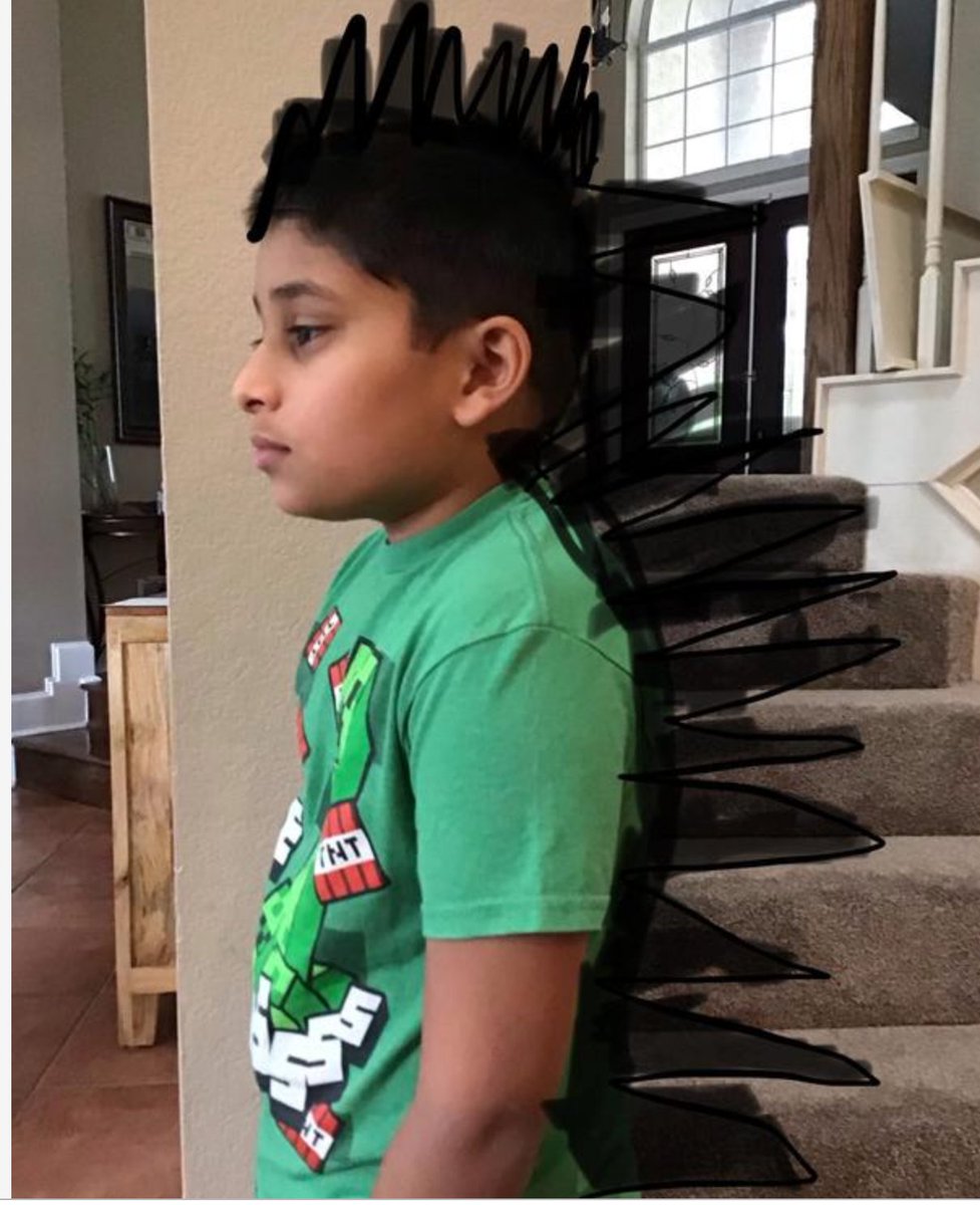 Here's what happens when you ask 3rd graders to imagine which animal structure they wish they had! Wolf ears and Porcupine spikes for the win!! Digital creativity wins, too!
#CISDtogetherathome #lakeside1920 <a href="/LakesideCoppell/">LakesideCoppell</a>
