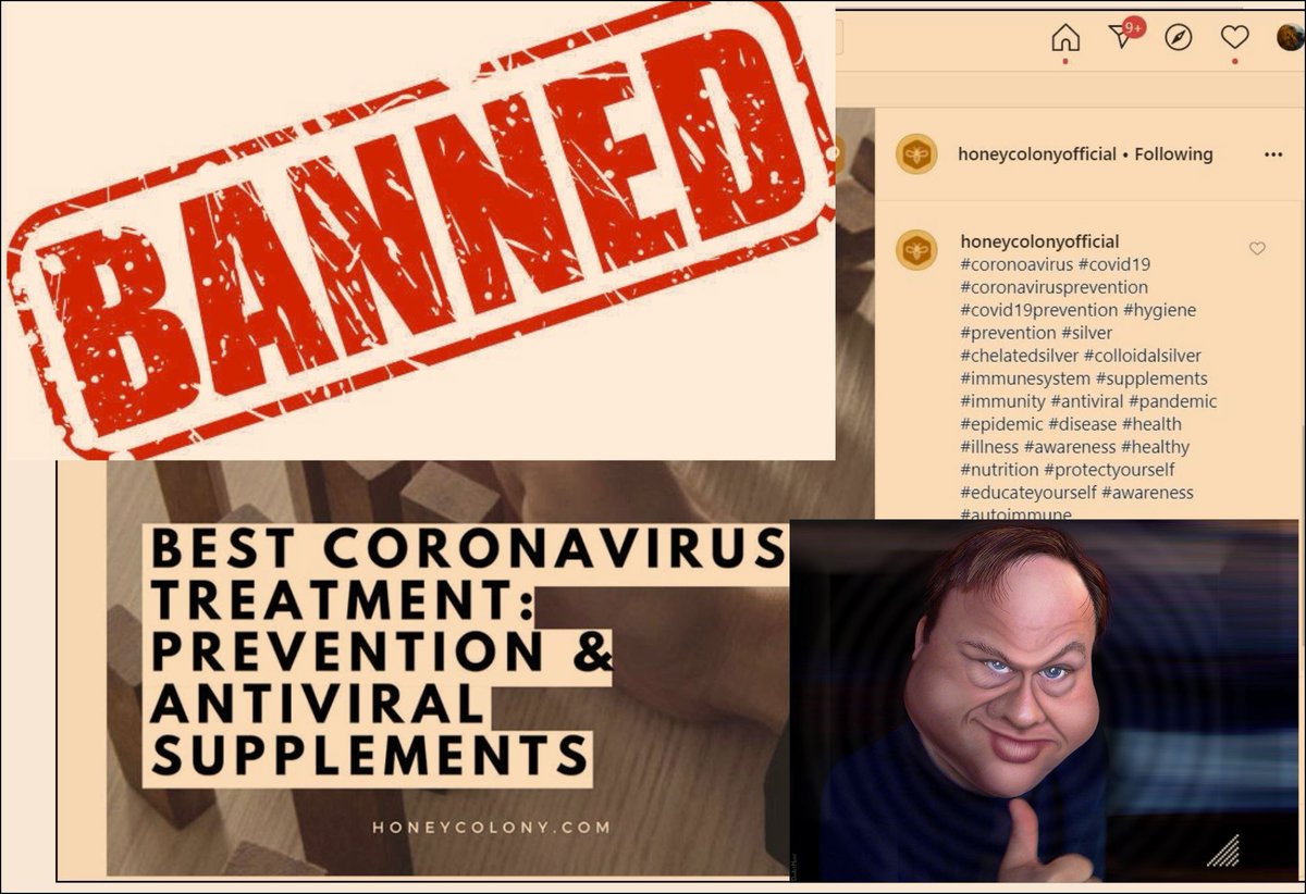 MaryamHenein's tweet photo. The #Censorship HAS TO STOP. @POTUS we're already dealing with this #covid19 #shamshow. YOU KNOW IT. WE KNOW IT.

We're #PATRIOTS. #BIGTECH #BigPharma #stopbitburning 
@DustinNemos 
@freezerohedge 
@RedPill78 
@Inevitable_ET 
@BusyDrT 
@RealJamesWoods 
@TRUreporting 
@ceestave https://t.co/E4CrkPHouJ
