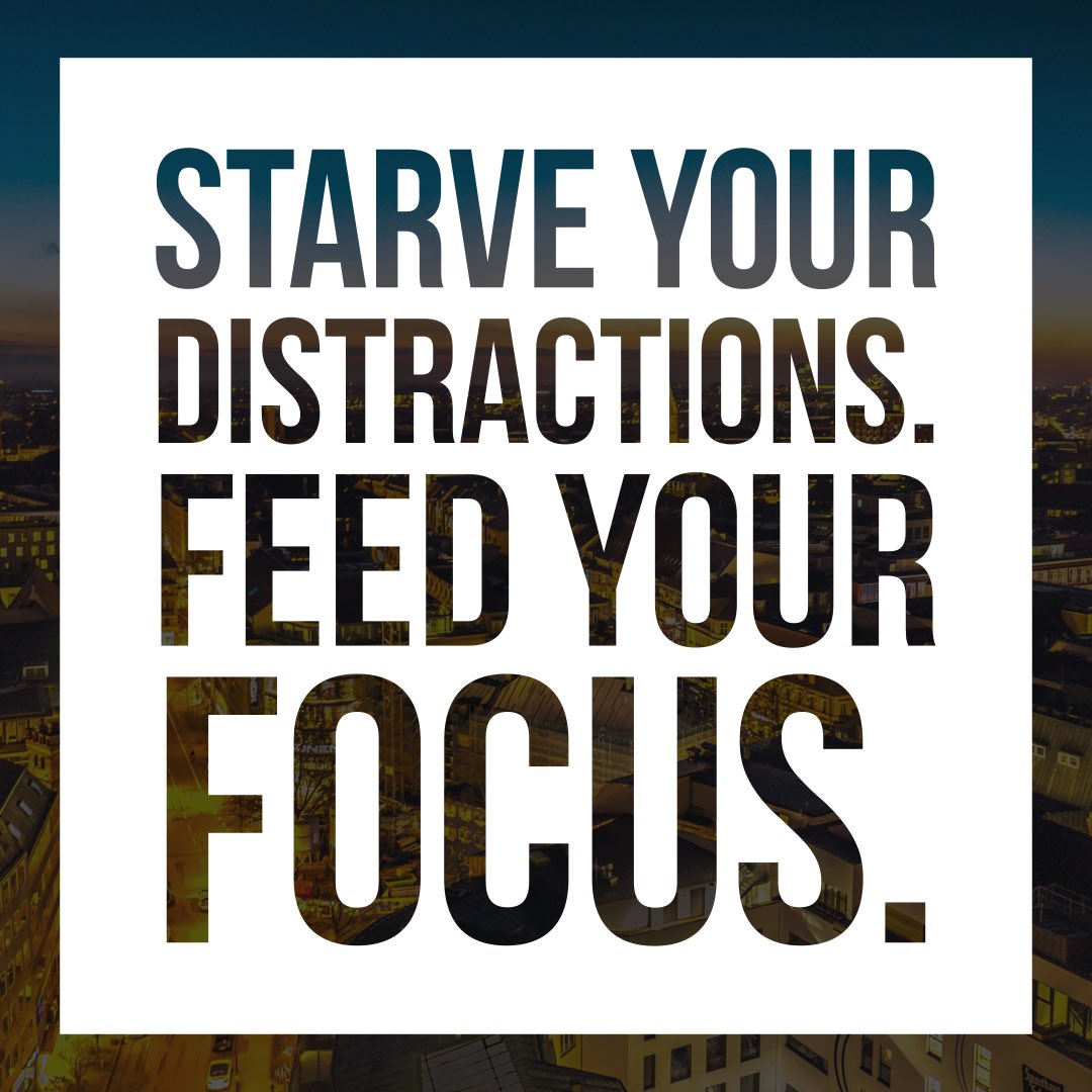 StarringShane's tweet photo. Be laser focused. If you have a goal to reach, ignore anything that gets in the way or slows you down from reaching that goal. #focusonly #starvedistractions #holzerfiles #wednesdaymood https://t.co/cNzgyN366h