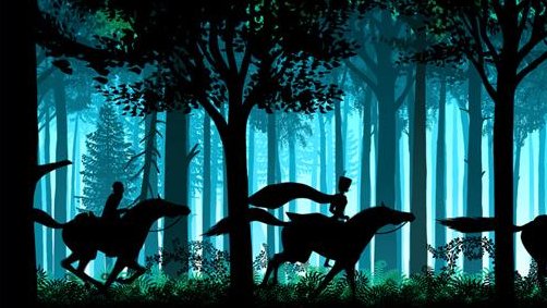princes and princesses, michel ocelot, 2000a compilation of six fairy tales inspired by different historical periods. a beautiful silhouette animated film with dreamlike stories, a real gem