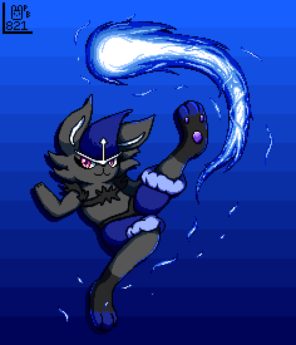 PixelBunny821's tweet photo. Hi everyone!!
Commission for @PiroDyne of their amazing Cinderance!!
Thank you so much!! 💙💙
#Art #FanArt #PixelArt #Cinderance #Pokemon https://t.co/XaLjr021YI