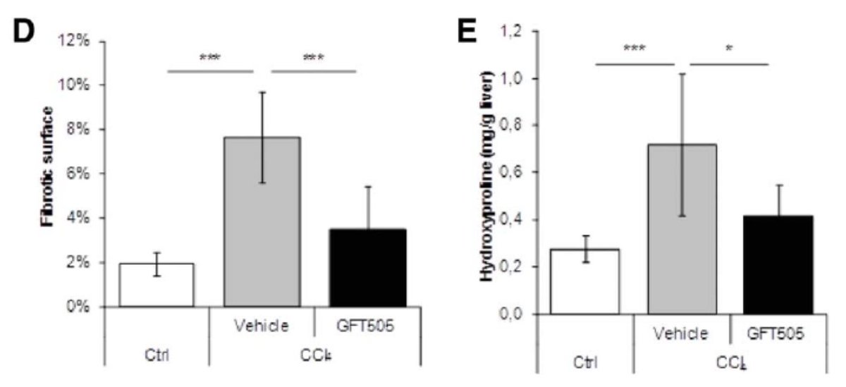 In pre-clinical models, elafibranor was reported to have strong effects on both elements of  #NASH in dietary models and also on fibrosis in a CCL4 model https://aasldpubs.onlinelibrary.wiley.com/doi/epdf/10.1002/hep.26461This was enough to move into patients and the GOLDEN-505 trial5/n