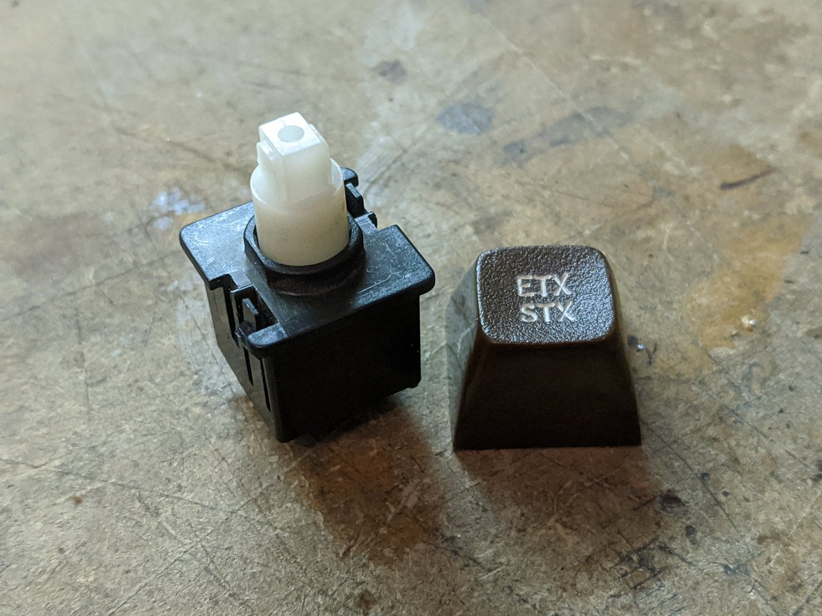 keycap removed