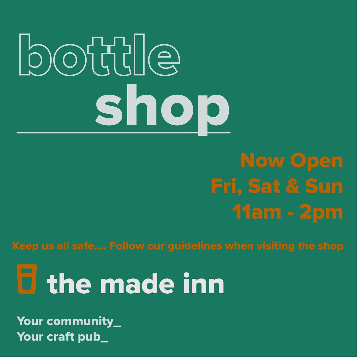 tmiashford's tweet photo. Hey, you, yes you, your craft pub will be opening this weekend as a bottle shop and as its you we though we would give ya a sneak peek at the bottle and can list.. you are most welcome !

View the full list here on Untappd https://t.co/4b1gqT40j6
1/2 https://t.co/HSXiDMboPL