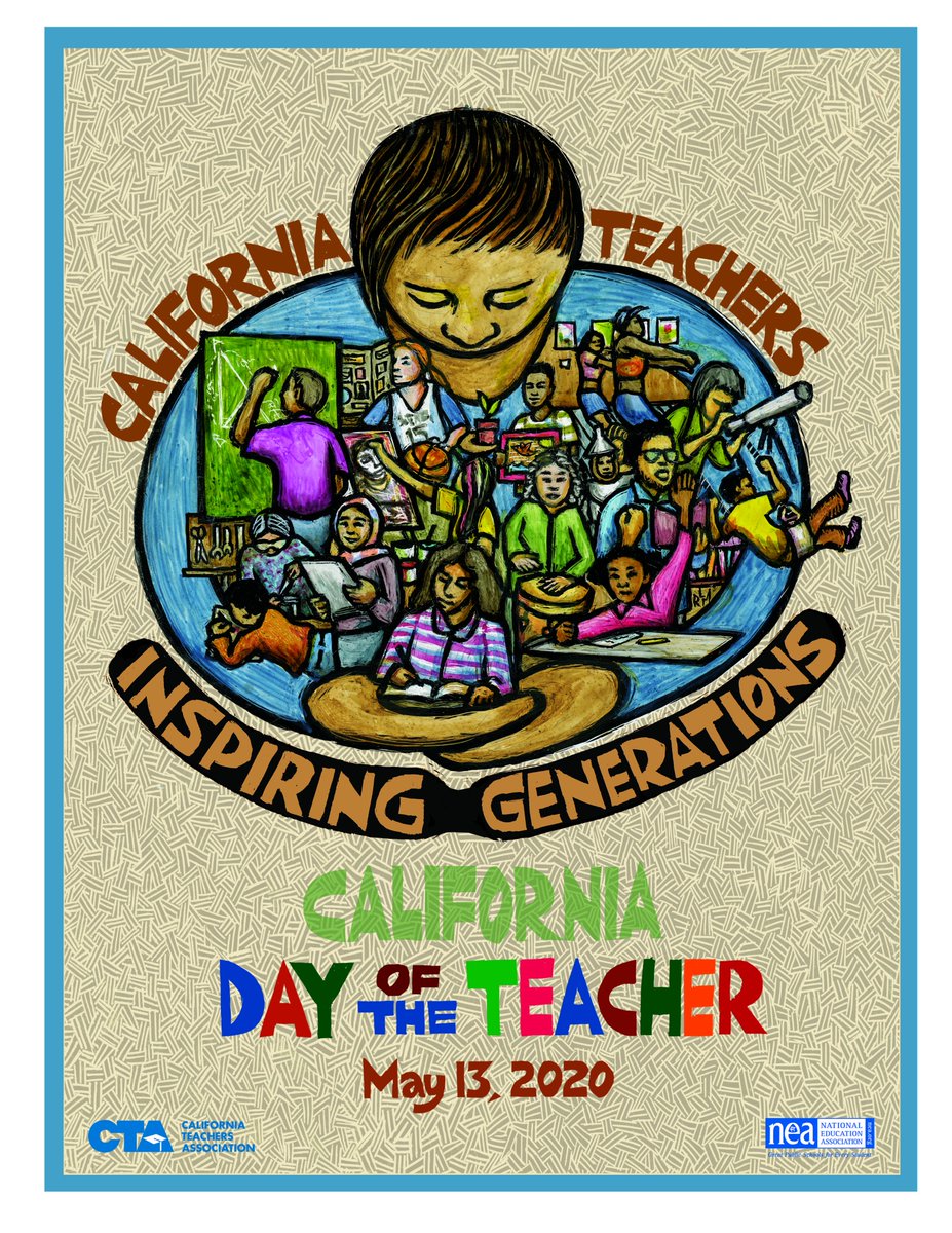 California Teachers: Inspiring Generations is the theme of the 2020 CA Day of the Teacher celebration. To our Fellows &amp; all other dedicated teachers, we applaud how you have responded during this crisis. YOU ARE AMAZING! Your students are lucky to have you! #DayoftheTeacher