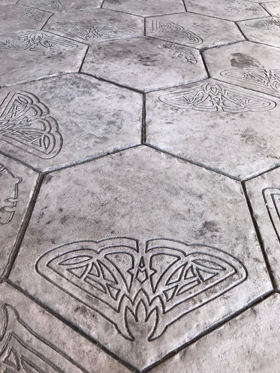 The entrance to the First Horizon Foundation Plaza, at GPAC’s innovative new space The Grove, begins with a concrete and stamp walkway by artist Michelle Bridgman commissioned by the Germantown Public Art Commission. The piece is titled "Light Seekers".

gpacweb.com/gpac/light-see…