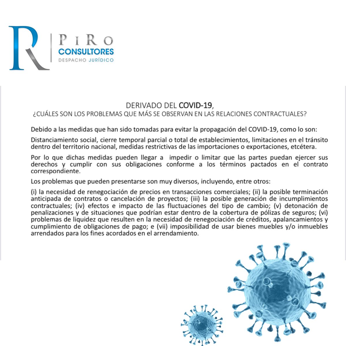 ConsultoresPiro's tweet photo. #PIROresponde
Si tienes dudas sobre cómo proteger tus intereses en medio de está contingencia, contáctanos.
#nosotrosteayudamos
#PIROConsultores https://t.co/DvwD7RPWks