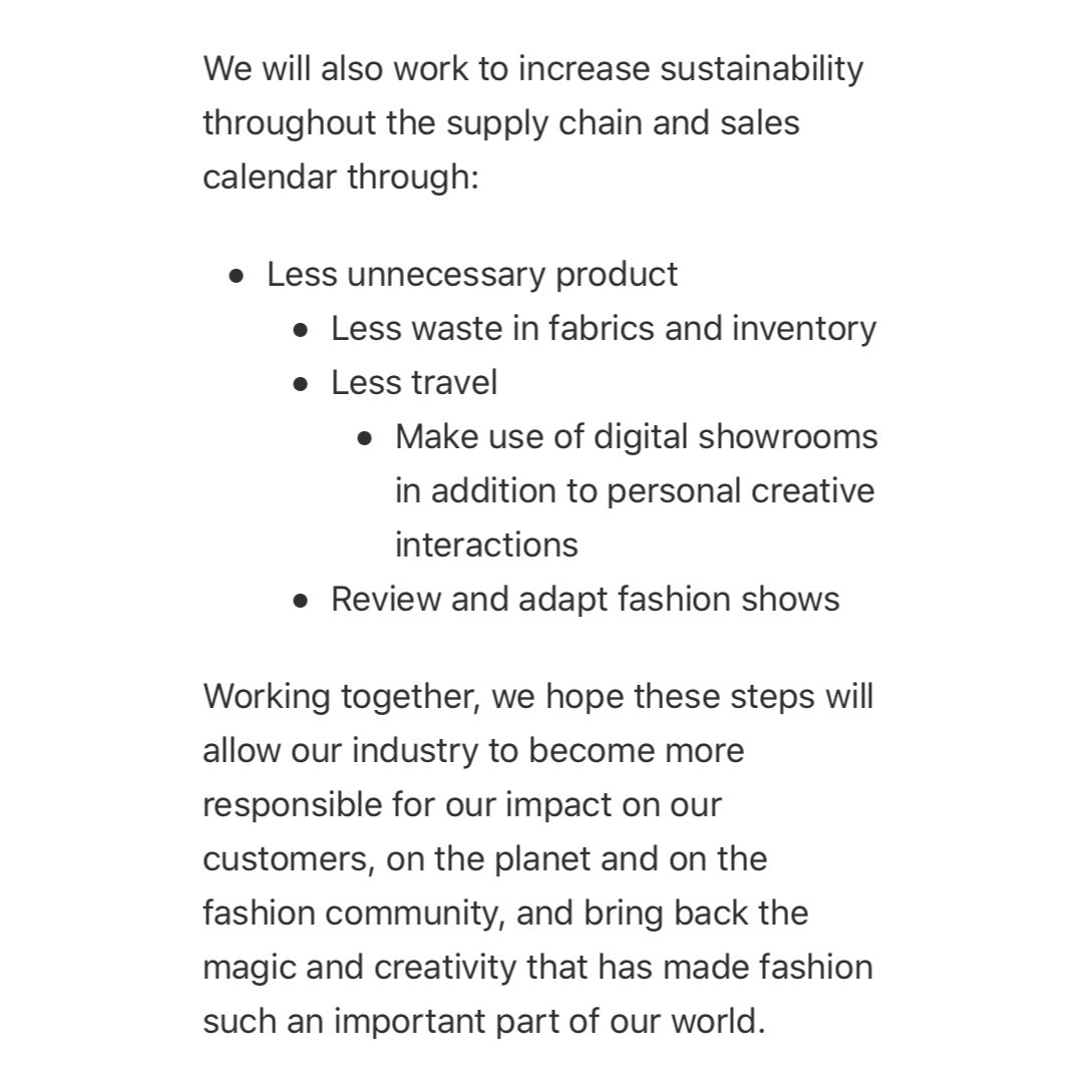 Fashion industry leaders are calling for a revision to the fashion system in open letter ... thefashionlaw.com/fashion-indust…