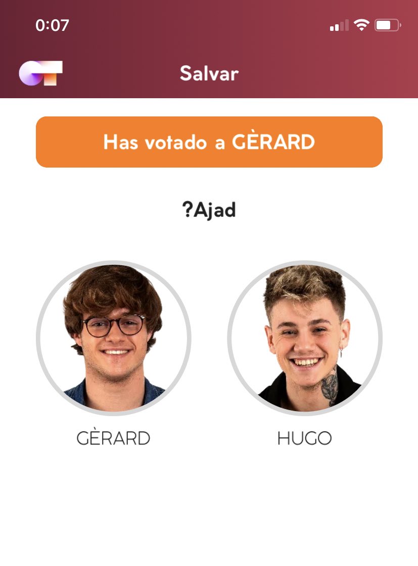 GeraniosForLife's tweet photo. Amigos OTfans, alguien me cuenta que significa “?Ajad” ?
Lo tengo a la hora de votar y me pone nerviosa.
Esperando respuestas.😘@OT_Oficial 
#wtf #otvuelve #duditas #ot2020 #quierovotar #SalvarGèrard https://t.co/MTRyCQ3PJx