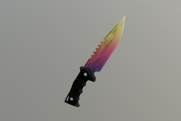 Valorant knife. Fade skin!