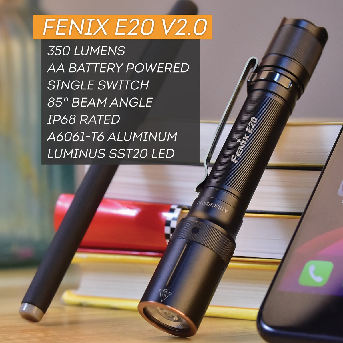 FenixStoreUSA's tweet image. The perfect EDC flashlight has arrived! All pre-orders will receive 2X rewards! Pick one up at Fenix-store.com
___________
#Fenix #Fenixstore #Fenixlights #Fenixflashlights #E20 #FenixE20 #EDC #everydaycarryflashlight #EDClight #EDCFlashlight