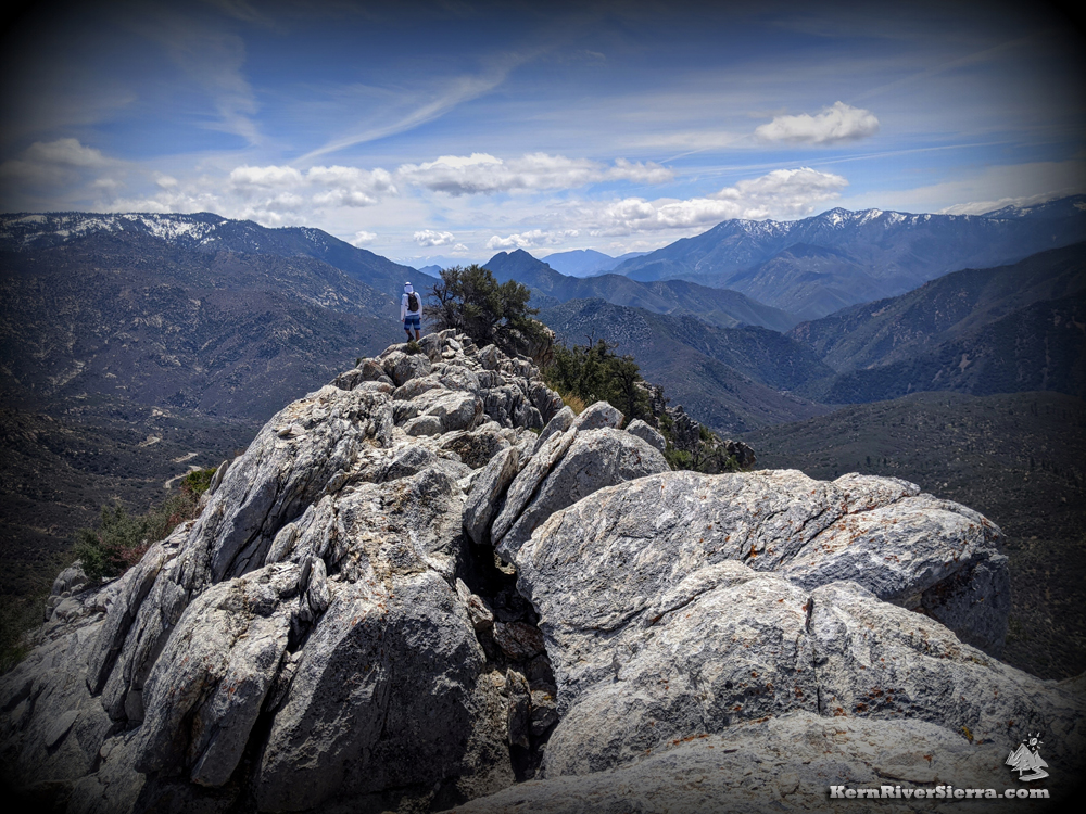 KernRiverSierra's tweet photo. Its the season for exploring! (When isn't it though?!)Hiking one of the precipitous limestone ridges between the Kern Plateau and the Kern River. https://t.co/RWNstby1iT #RealSocialDistancing #NeverStopExploring #SouthernSierra #SequoiaNationalForest #KernRiverSierra https://t.co/3lrk5jWGlK