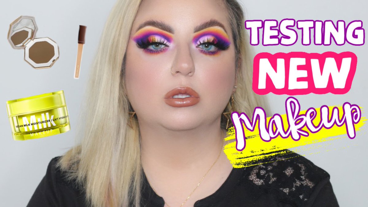 lauracristinax's tweet photo. PREMIERES IN ONE HOUR!! TESTING NEW MAKEUP USING ONLY CREAM PRODUCTS | FIRST IMPRESSIONS https://t.co/T8ZO73HybU via @YouTube @fentybeauty @BenefitBeauty @UrbanDecay @HourglassMakeup https://t.co/zMNsseHcQQ