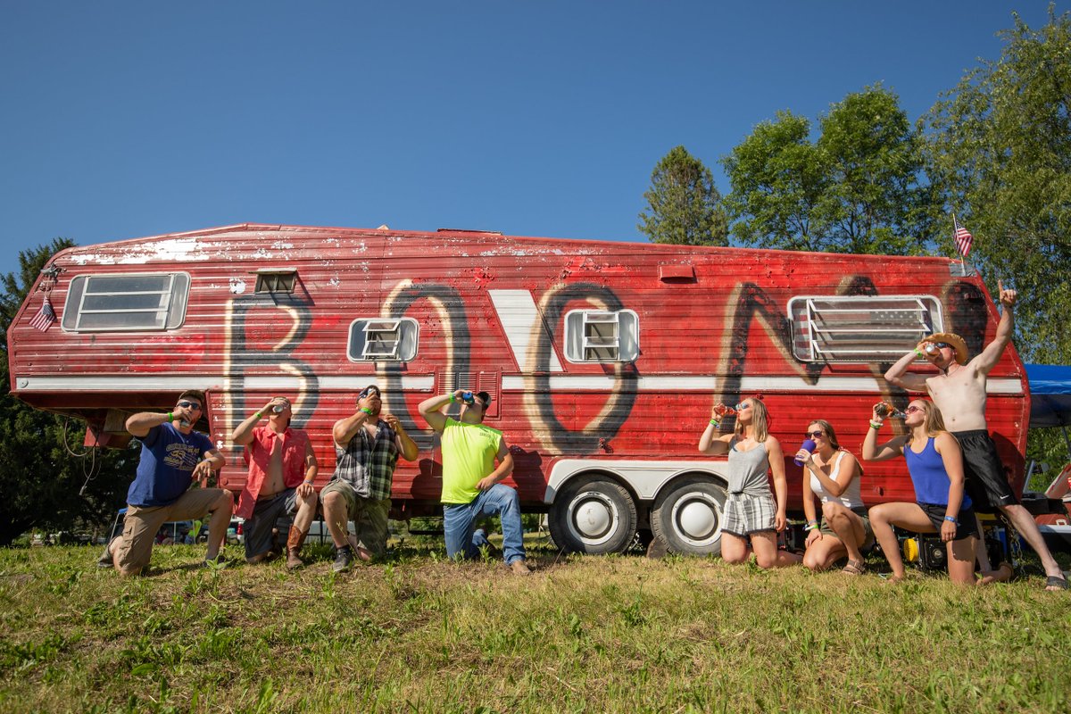 Now this is what we call camping BOOM STYLE!! 

Grab your campsites, today folks!! Only a few Sections are still available.