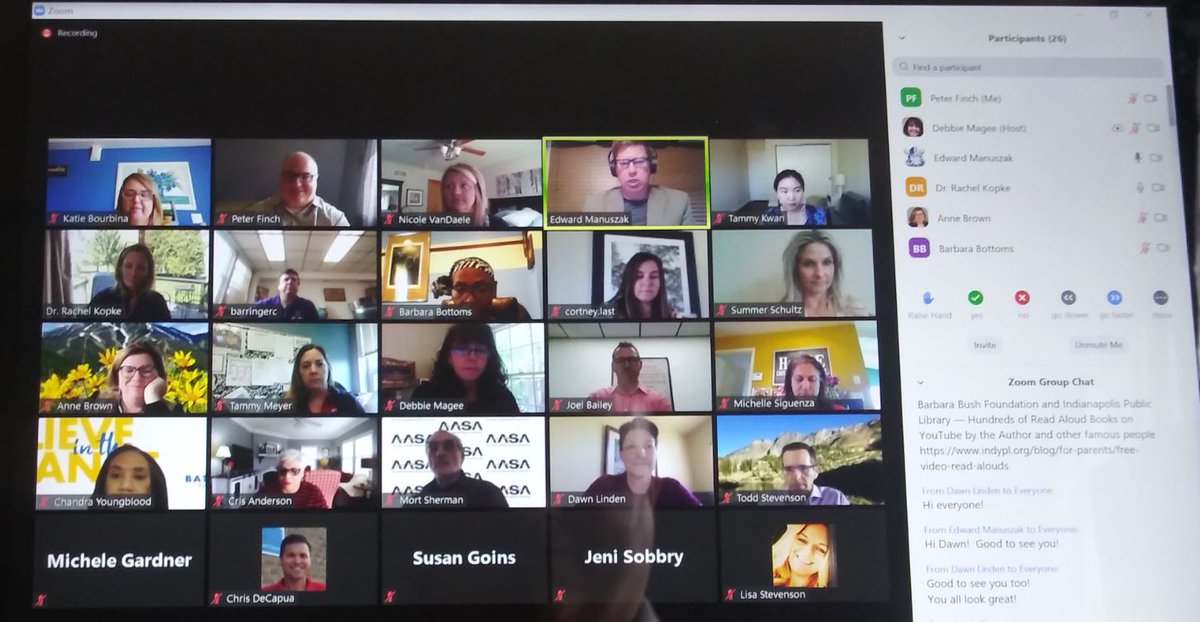 suptfinch's tweet photo. Grateful to the #AASAEarlyEd national cohort - sharing great resources for remote learning for young children! ⭐️

100 free read alouds:
https://t.co/CCqmZT4ikj

100 more free read alouds:
https://t.co/Fz3omsNyjL

@IndyLibrary @AASAHQ @waOSPI @waDCYF @WASA_Oly https://t.co/v4WW7L4mPo