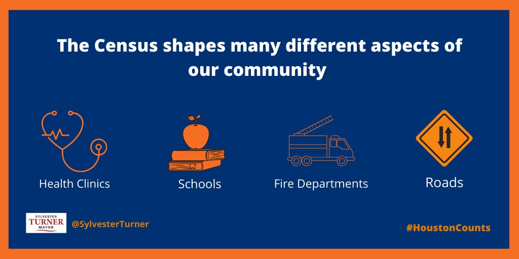 SylvesterTurner's tweet photo. In #Houston, our @uscensusbureau 2020 response rate totaled 49.5% as of yesterday.
Please do not forget to fill out the Census either by phone, online, or by mail.
Let's continue to do our part to make sure #HoustonCounts.
https://t.co/5bwNJ7NiTv https://t.co/Bqt4UVMNOd