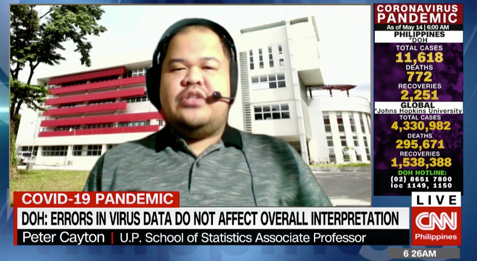 CNN Philippines on Twitter: "UP School of Statistics Associate