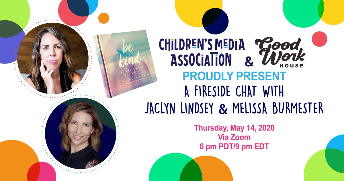 CharacterStrong's tweet photo. We cannot wait to tune in for this Kindness-filled Fireside Chat tomorrow!

Our Co-Founder @houstonkraft is hosting a conversation about BE KIND, the new book by @jaclyndsey &amp; @MelissaBurm who co-founded https://t.co/DdWH3O2qqy 💕 

6 pm PST // 9 pm EST! https://t.co/a90bpO62E6 https://t.co/c4gPbx5HhX