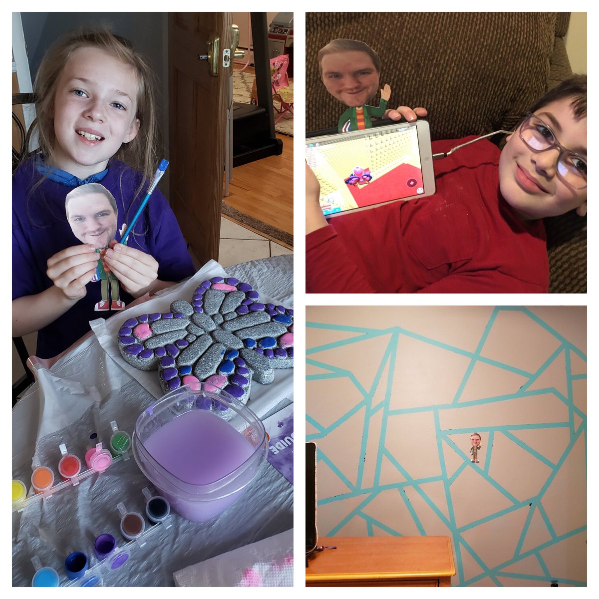 MichaelSchrank's tweet photo. Flat Schrankie has been having a blast! #4my2ndgraders @CSDDavisES https://t.co/v8JB2drtR3