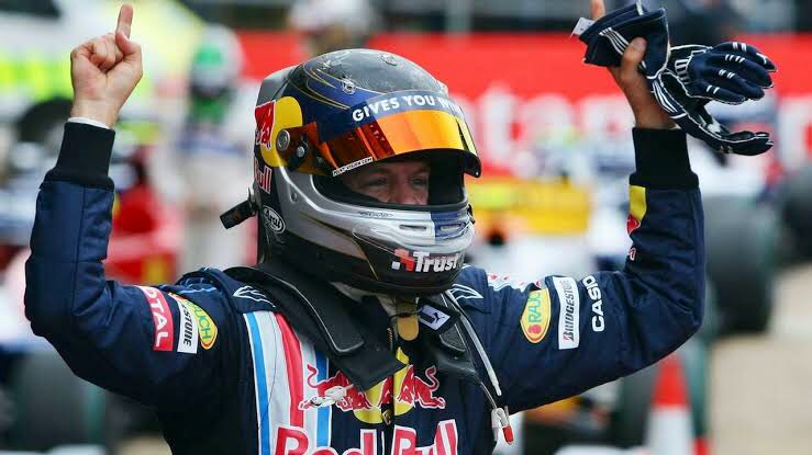 2009 British Grand PrixRed Bull RB560 laps, 308.355 kmPole position: Sebastian VettelVettel scored his second race win of the season after he used a two stop, soft – soft – hard tyre strategy to win a fast-paced British Grand Prix in cool and cloudy conditions at Silverstone