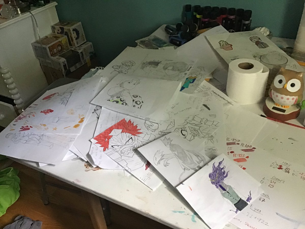 WilliamsburgCSD's tweet photo. Clara has been busy doing some drawing as a means of self-care during these trying times. Impressive work! 🤩 Thanks for sharing as part of our stress less, laugh more week! #WMSSLLM @WMS_Wolf_DOC @wmspta2019 @BoykinBryan @WMS_WolfPack https://t.co/wDUP11pbaQ