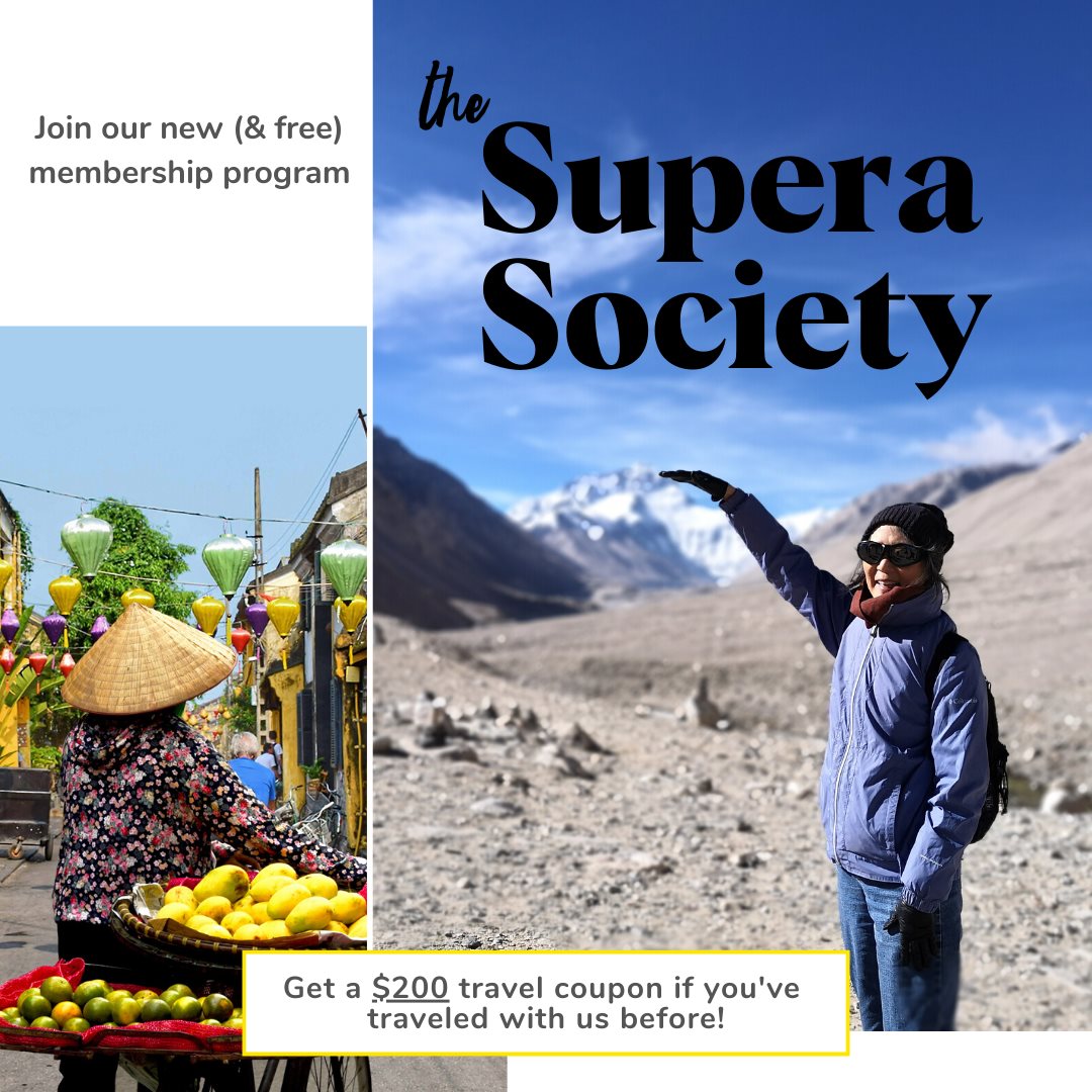 We've launched a new membership program and you're invited! Lots of great benefits and insight for all members. Sign-up today: superatours.com/sign-up
#travel #superasociety #Tours #tourists #traveltheworld