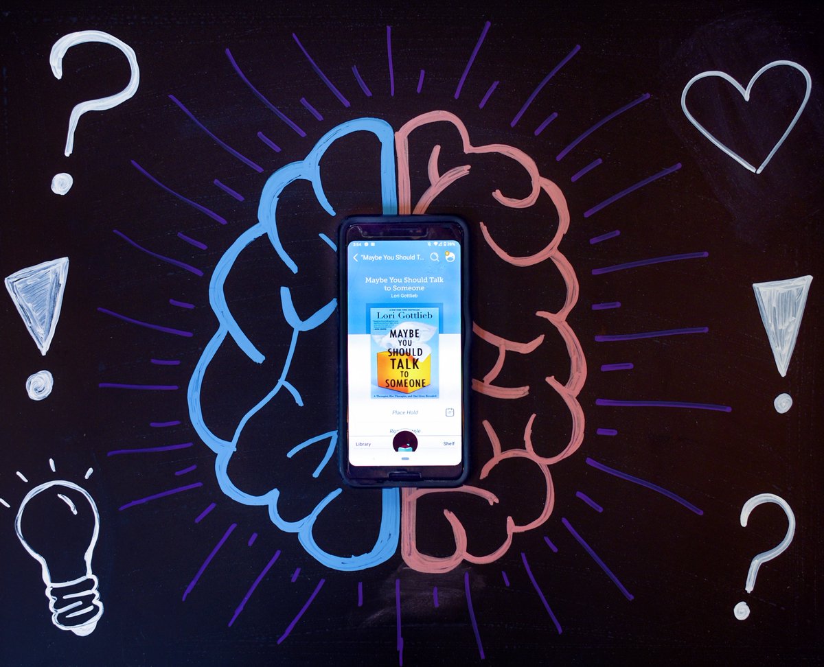 SLCPL's tweet photo. For Mental Health Awareness Month, we have a curated set of works on what it means to be human, exploring mental health, human psychology and behavior, and the evolution of the human body and mind. #beinghuman #slcplpicks

https://t.co/QqQxE5pavE https://t.co/W3bjTXxsiR