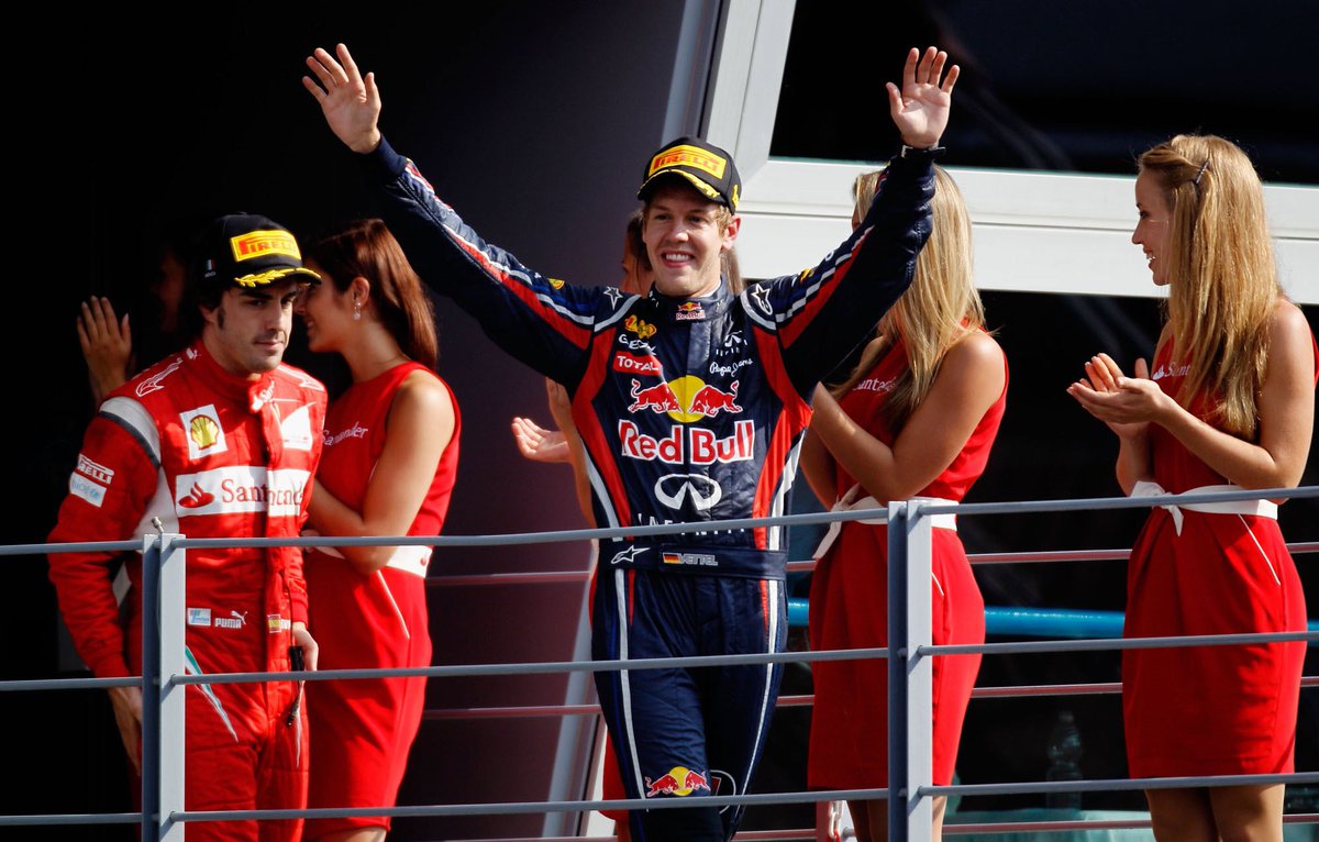 2011 Italian Grand PrixRed Bull RB753 laps, 306.720 kmPole position: Sebastian VettelVettel went on to win the race by 9.5 seconds ahead Button, proving that he and Red Bull can blitz the field even on tracks that were supposed to be their Achilles Heel with a 112 point lead